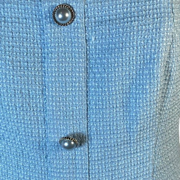 MORE TO COME Anwen Mini Dress Baby Blue - Picture 10 of 12